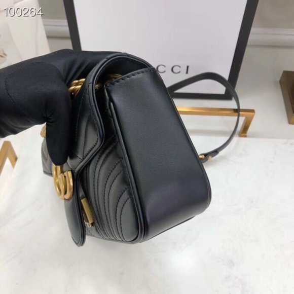 Gucci GG Marmont Small Black CrossBody - Picture 3 of 11